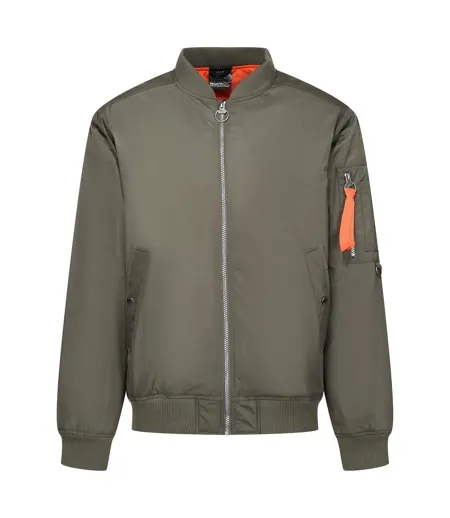 Blouson D'aviateur Pro Pilot Homme Kaki Foncé Regatta Professional