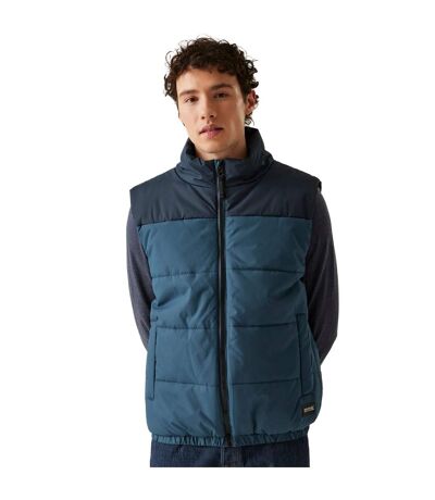 Mens Hawfinch Baffled Gilet Moonlight Denim Navy Regatta