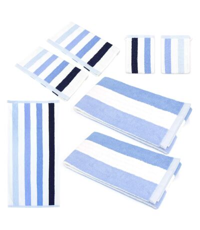 Parure de bain pièces CLASSIC STRIPES 7 pièces