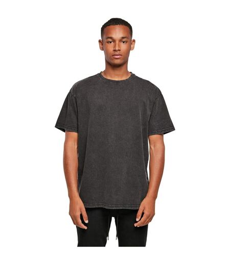 Mens Heavyweight Oversized T-shirt Black Build Your Brand
