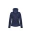 Regatta Womens/Ladies Venturer Hooded Soft Shell Jacket (Navy) - UTPC4255