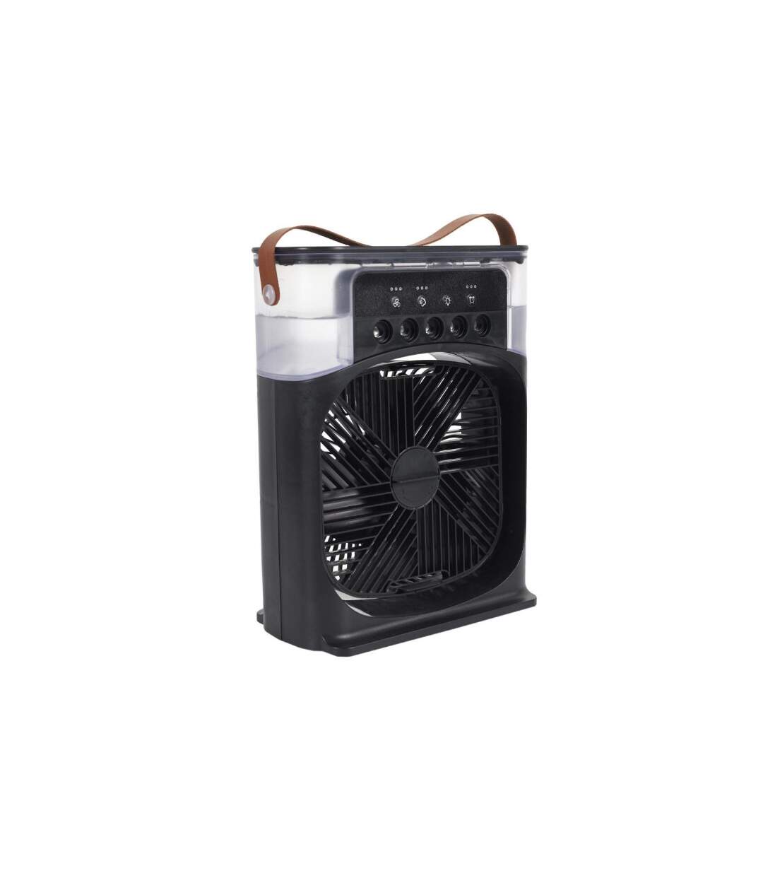 Ventilateur Brumisateur Led Retro 30cm Noir-1