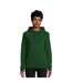 Unisex Adult Stellar Organic Hoodie Bottle Green SOLS-1