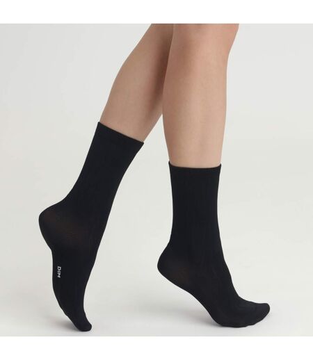 Mi-chaussettes effet satiné Mode