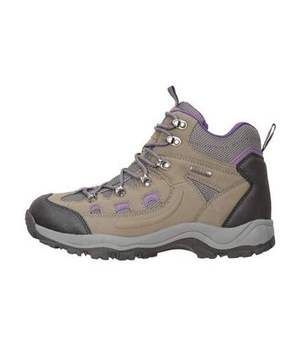 Bottines de marche adventurer femme gris clair Mountain Warehouse