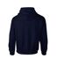 Sweat À Capuche Adulte Bleu Marine Gildan-2