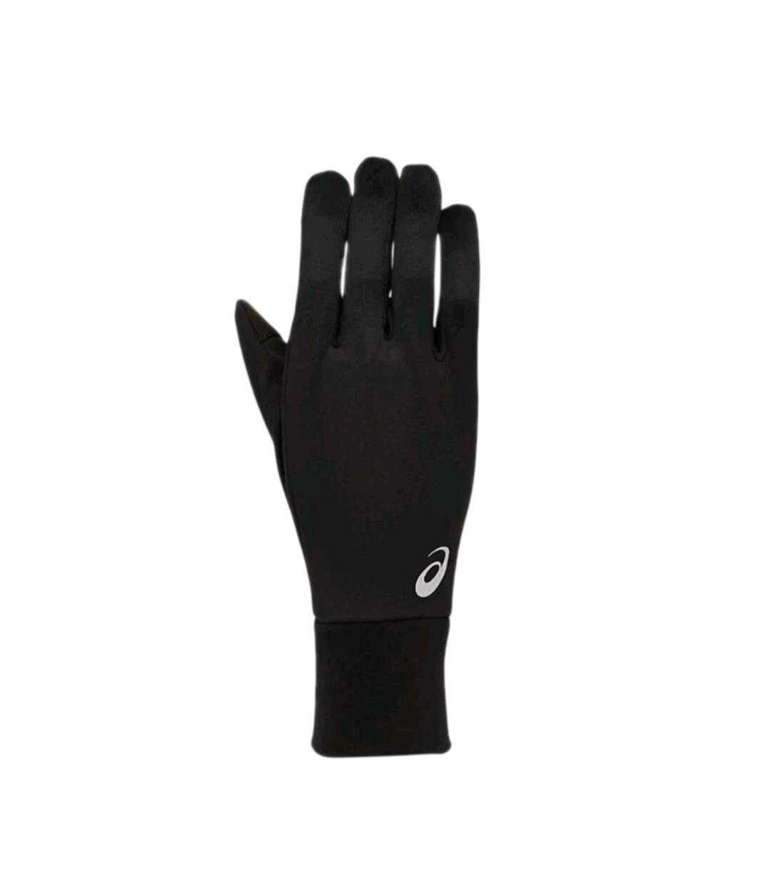 Ensemble Gants Course À Pied Adulte Noir Asics-2
