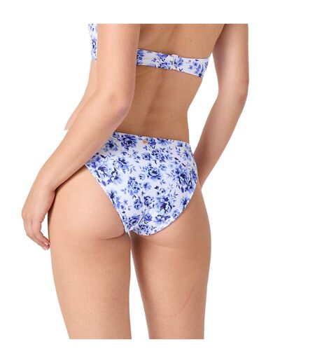 Slip de bain réversible blanc Mythe