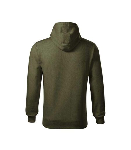 Mens Cape Hoodie Military Green Malfini