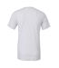 Canvas Triblend T-shirt À Manches Courtes Homme Blanc Flocon Bella + Canvas-2