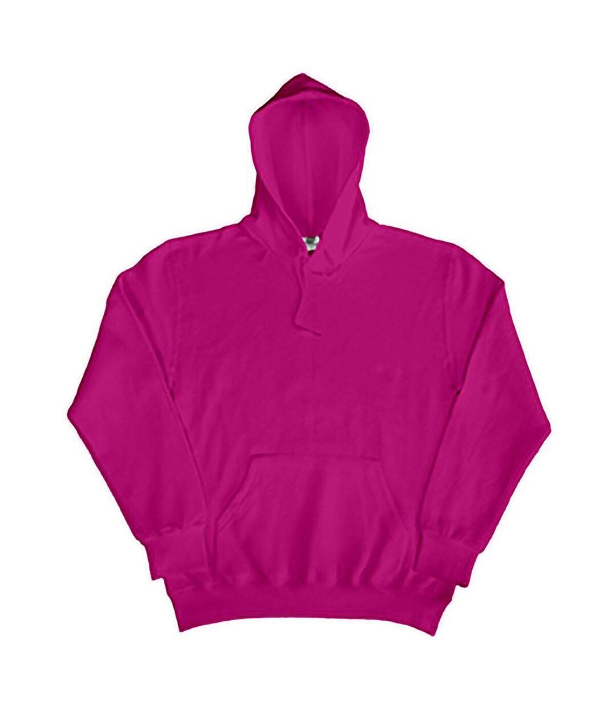 SG Mens Plain Hooded Sweatshirt Top / Hoodie / Sweatshirt (Dark Pink) - UTBC1072