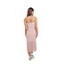 Womens/ladies Floral Spaghetti Strap Slip Dress Multicoloured Daisy Street-3