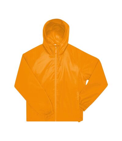 Unisex adult #reset windbreaker meta orange B&C