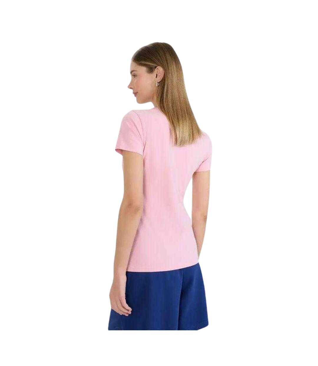 T-shirt Manches Courtes Femme Rose 4F-3