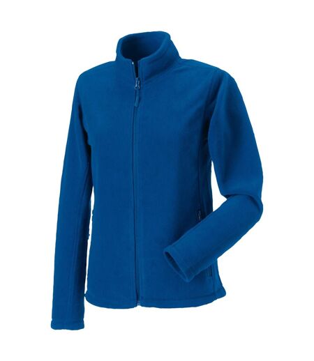 Russell Colours Ladies Full Zip Outdoor Fleece Jacket Veste Polaire D'extérieur À Fermeture Éclair Bleu Roi Jerzees Colours