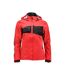 Womens/ladies Accelerate Winter Jacket Traffic Red Black Mascot-1