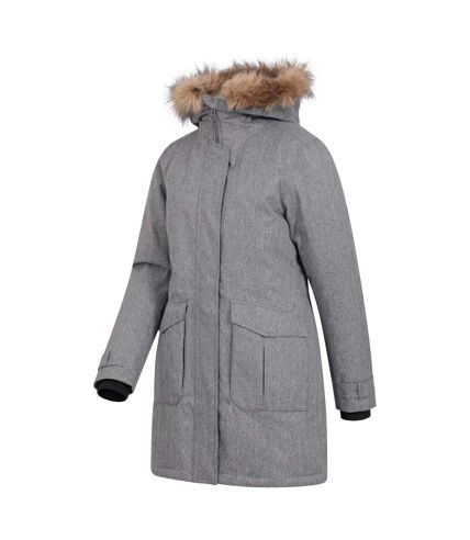 Womens/ladies aurora down jacket grey Mountain Warehouse