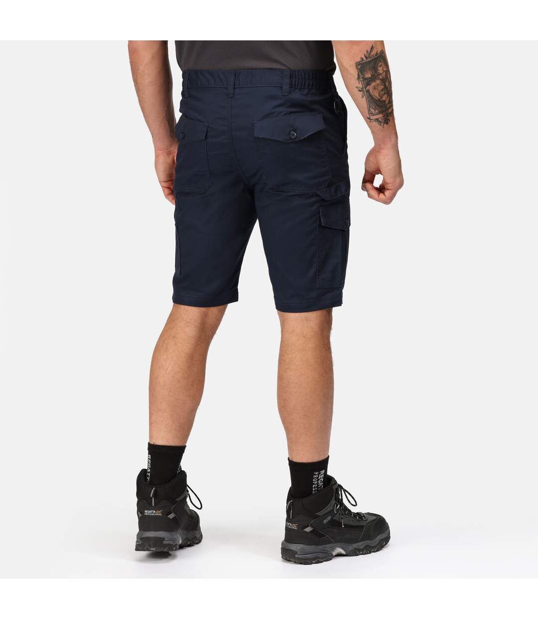 Regatta Mens Pro Cargo Shorts (Navy) - UTRG4127-3