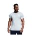 Mens Club Plain T-shirt Classic Marl Canterbury-1