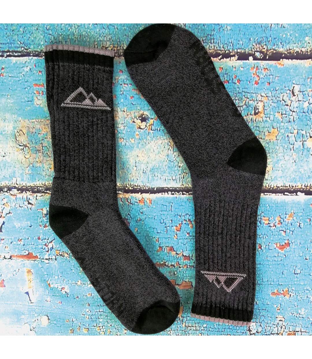 3 Pr Chaussettes Randonnée Femme Coton Respirantes-3