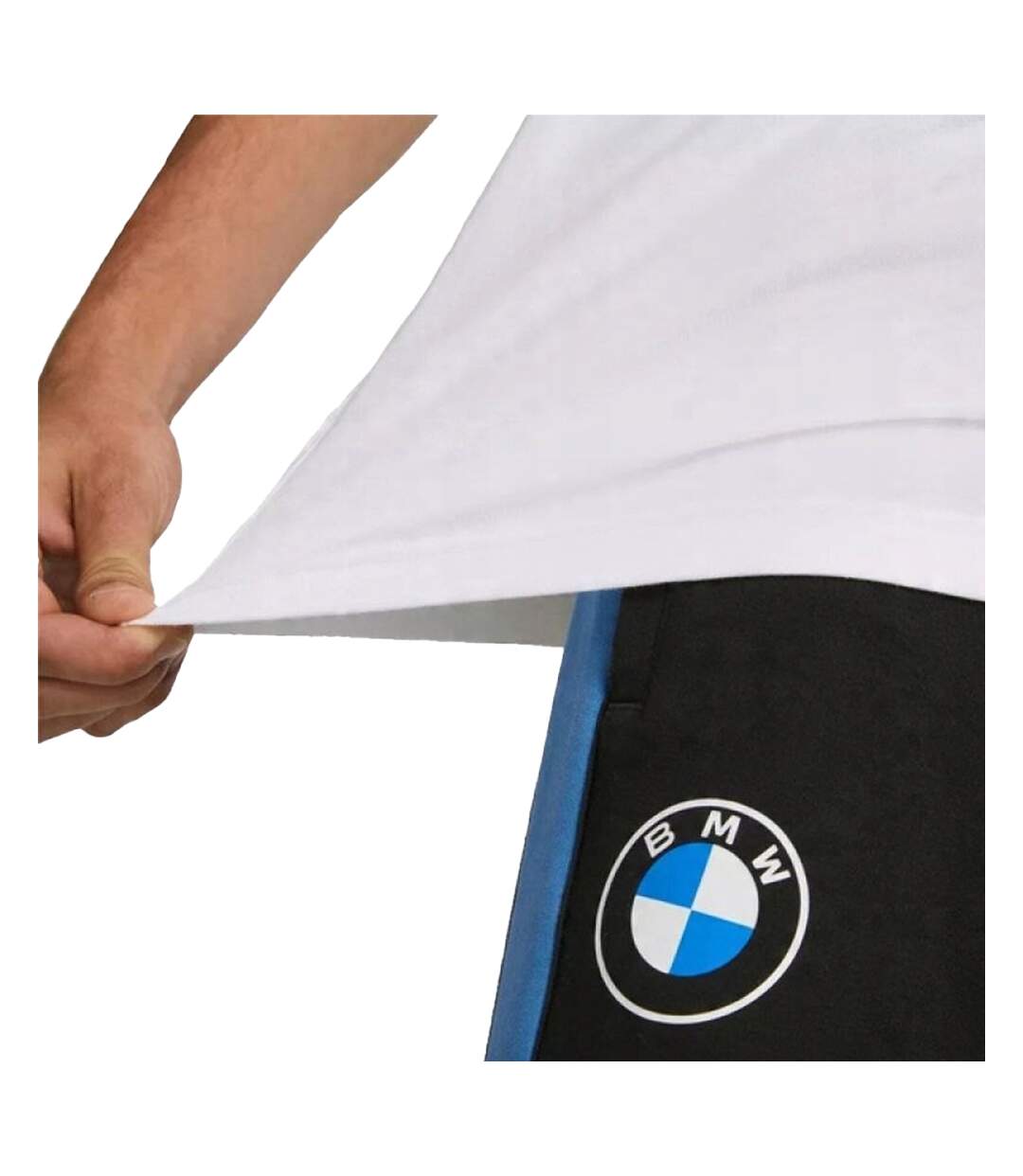 Polo Style Bmw Motorsport Essentials Homme Blanc Puma-4