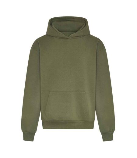 Sweat à capuche signature homme vert kaki Awdis