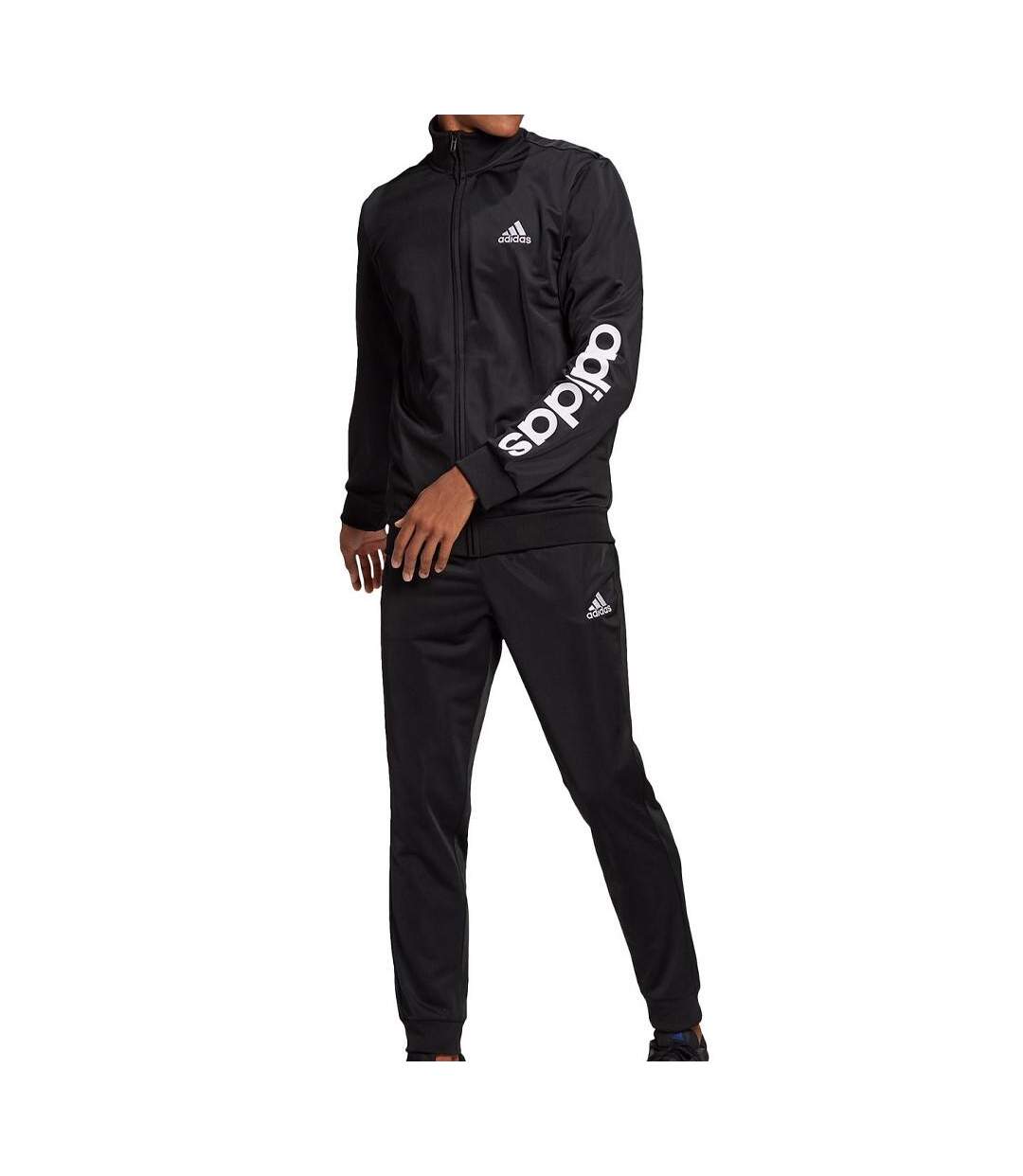 Survêtement Noir Homme Adidas Lin - S/M-1