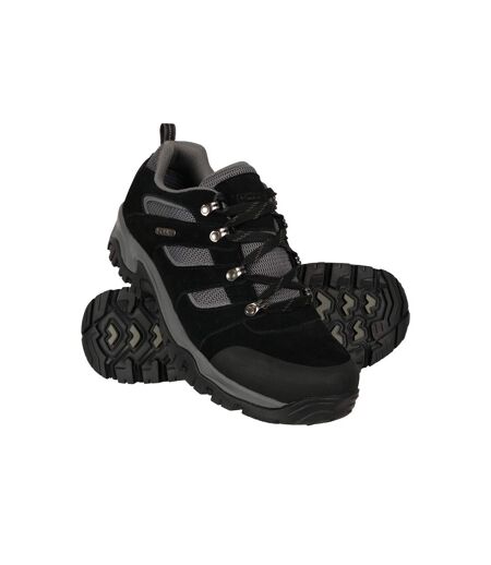Chaussures De Marche Voyage Homme Noir Vif Mountain Warehouse