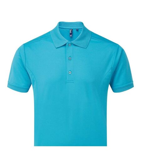 Polo Homme Turquoise Vif Premier