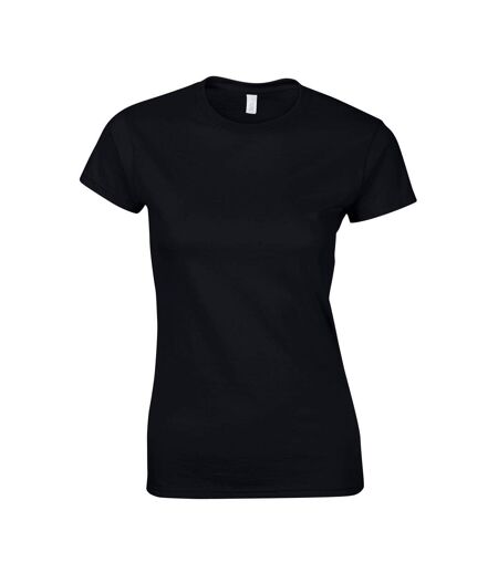 Gildan Womens/Ladies Softstyle Ringspun Cotton T-Shirt (Black) - UTRW10049