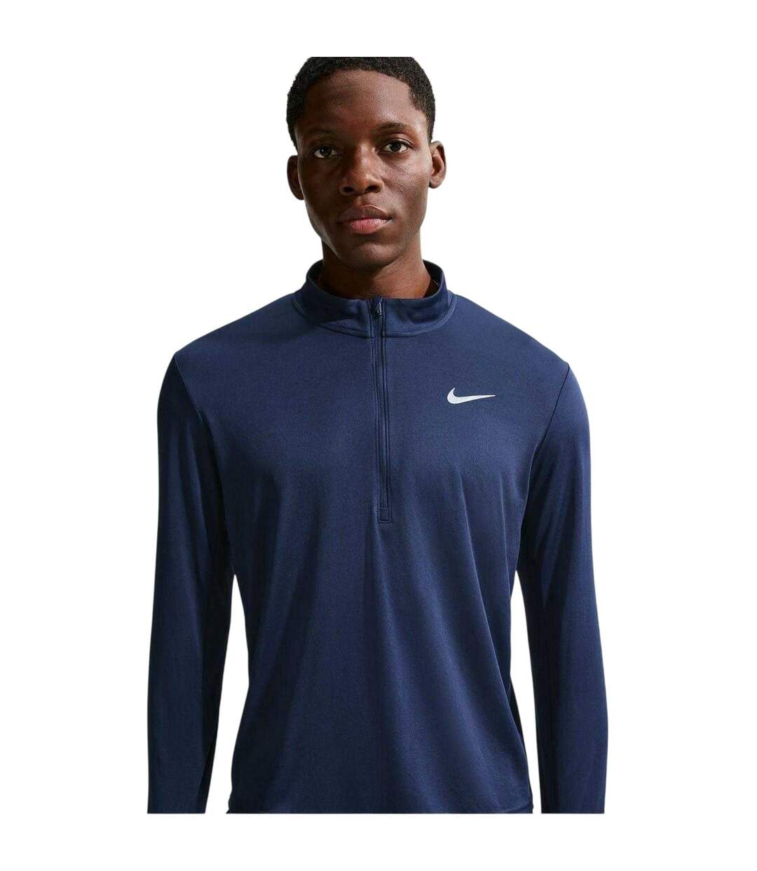 Haut Manches Longues Course À Pied Core Homme Bleu Nuit Nike-4
