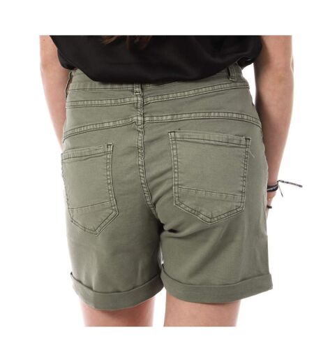 Short kaki femme monday premium please - l