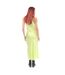 Womens/ladies C_disos Cowl Neck Slip Dress Green Boss-2
