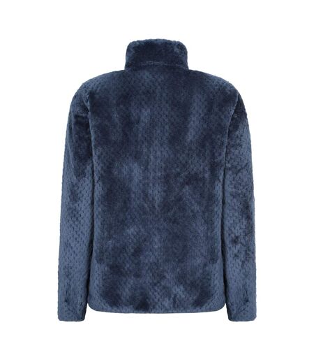 Veste Polaire Motif/style Alvéolé Ivy Femme Bleu Marine Mountain Warehouse
