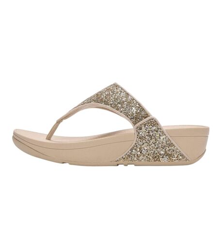 Sandales Motif/style Paillettes Femme Blanc Cassé Argenté FitFlop