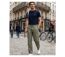 Pantalon ceinture élastiquée K0084K-3