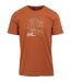 T-shirt Motif/style Rivière Cline Homme Terre Cuite Regatta-2