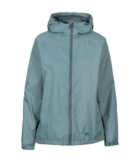 Veste imperméable tayah femme vert sarcelle pâle Trespass Trespass