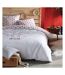 Parure de lit blanche ski today 260x240-1
