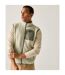 Veste Sans Manches À Col Montant Motif/style Panneau Contrasté Frankie Homme Blanc Cassé Gris Kaki Regatta Professional-1