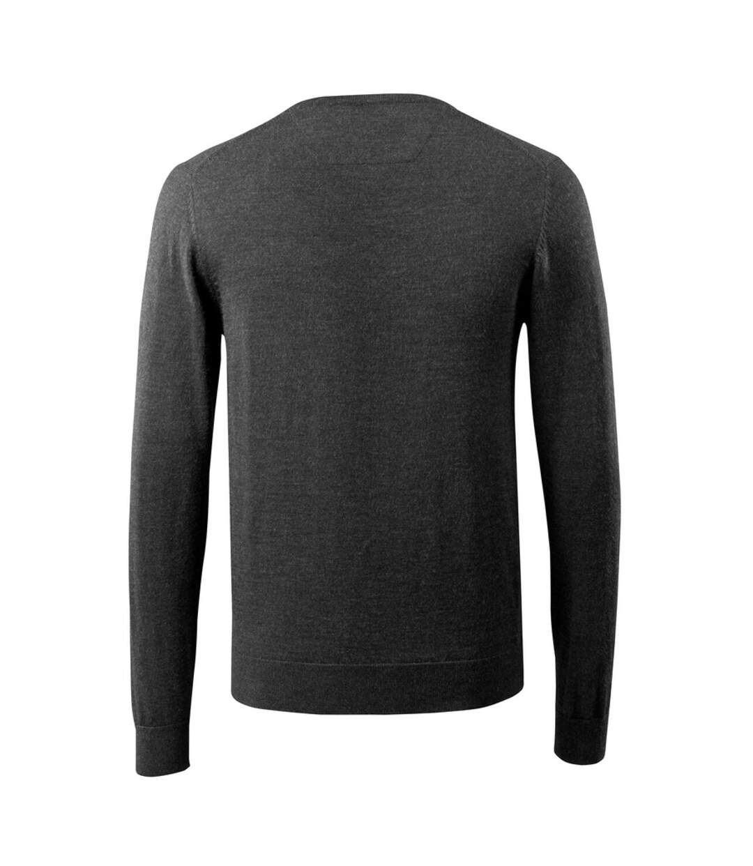 Pull Frontline Homme Anthracite Foncé Gris Clair Mascot-2
