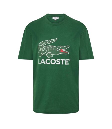 T-shirt Motif/style Imprimé Crocodile Homme Vert Lacoste