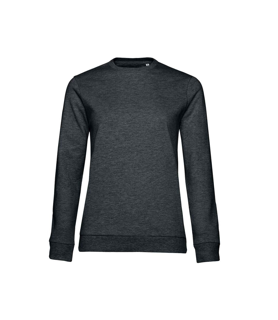 Sweat femme anthracite chiné B&C