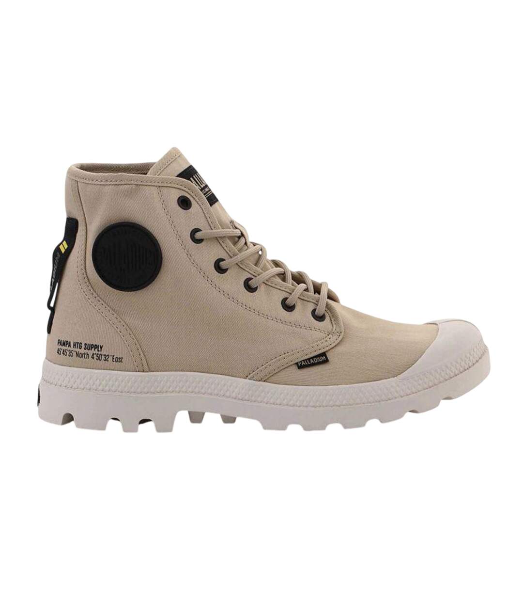 Chaussures Pampa Hi Adulte Beige Palladium-3