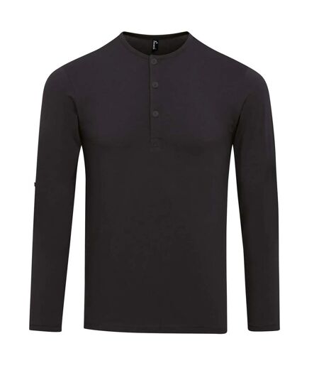 T-shirt Long John Homme Noir Premier