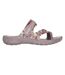 Womens/ladies Reggae Zig Zag Sandals Multicoloured Pink Skechers-2