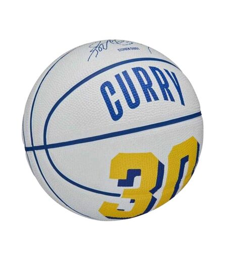 Mini Ballon De Basket Motif/style Nba Player Icon Stephen Curry Taille 3 Jaune Wilson