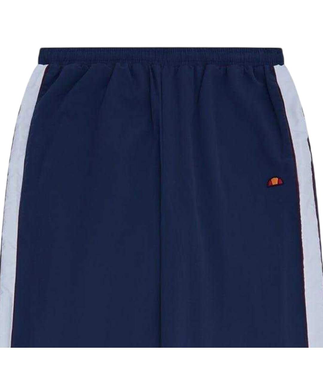 Mens Gilardino Vertical Stripe Tracksuit Bottoms Navy White Ellesse-2