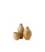 Vase Design Camel Envoutant 65cm Brun Clair