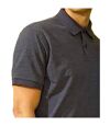 Asquith & Fox Mens Short Sleeve Performance Blend Polo Shirt (Charcoal)